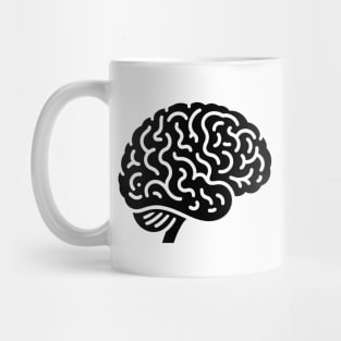 Brain Silhouette Mug